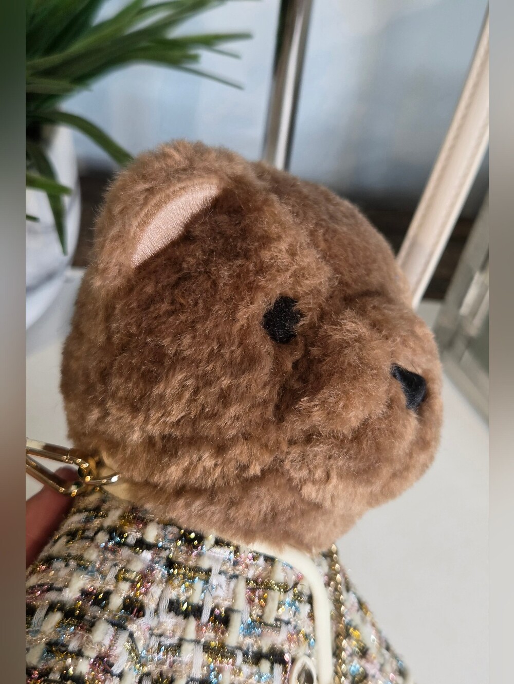 SOLD***Kate Spade New York "Oh What Fun" 3D Teddy Bear Crossbody Bag - Picture 13 of 14